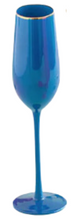 Load image into Gallery viewer, Glitterville Sugar Plum Champagne Flute
