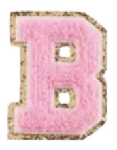 Load image into Gallery viewer, Letter Patches: Baby Pink
