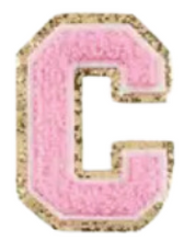 Load image into Gallery viewer, Letter Patches: Baby Pink
