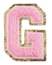 Load image into Gallery viewer, Letter Patches: Baby Pink
