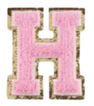 Load image into Gallery viewer, Letter Patches: Baby Pink
