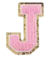 Load image into Gallery viewer, Letter Patches: Baby Pink
