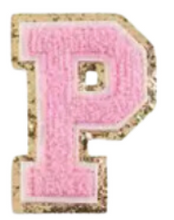 Load image into Gallery viewer, Letter Patches: Baby Pink
