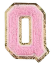 Load image into Gallery viewer, Letter Patches: Baby Pink
