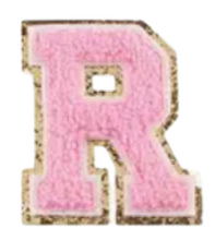 Load image into Gallery viewer, Letter Patches: Baby Pink
