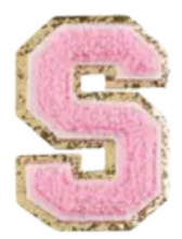 Load image into Gallery viewer, Letter Patches: Baby Pink
