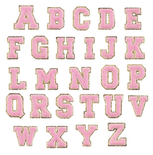 Load image into Gallery viewer, Letter Patches: Baby Pink
