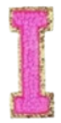 Letter Patches: Bubblegum Pink