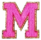 Load image into Gallery viewer, Letter Patches: Bubblegum Pink
