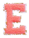 Letter Patches: Coral