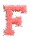 Letter Patches: Coral