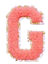 Letter Patches: Coral