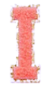 Letter Patches: Coral