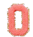 Letter Patches: Coral
