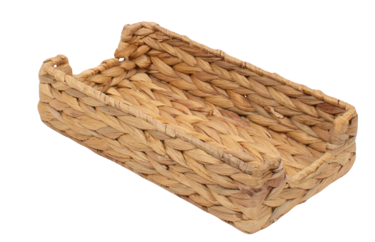 Natural Woven Guest Towel Tray