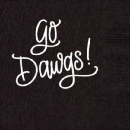 Go Dawgs Napkins