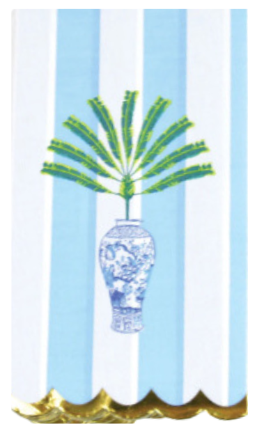 Ginger Jar Palm Leaf Paper Guest Towels