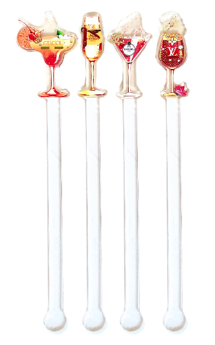 Acrylic Stir Sticks, Designer Series