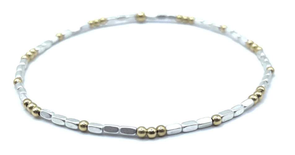 Erin Gray Harbor Silver White Gold Filled Waterproof Bracelets