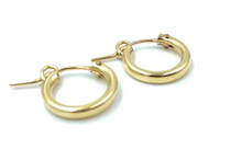 Load image into Gallery viewer, Erin Gray Monterey 14k Gold Filled 13mm Hoop Earring
