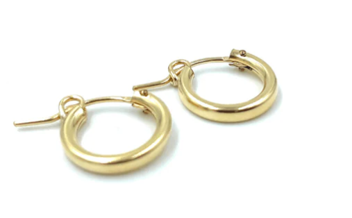 Erin Gray Monterey 14k Gold Filled 13mm Hoop Earring