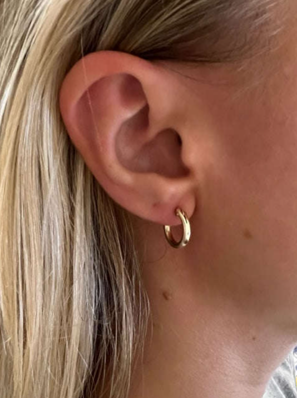 Erin Gray Monterey 14k Gold Filled 13mm Hoop Earring