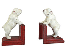 Load image into Gallery viewer, Cast Iron Bulldog Bookends
