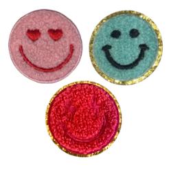 Smiley Face Patches