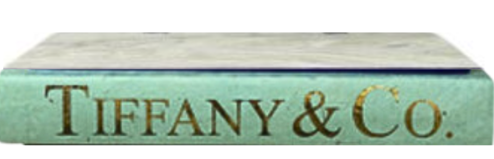 Decorative Books: Gold Lettering on Colorful Spine