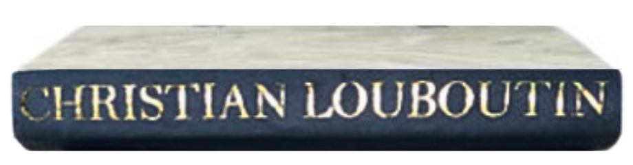 Decorative Books: Gold Lettering on Colorful Spine