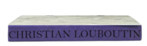 Decorative Books: Black Lettering on Colorful Spine