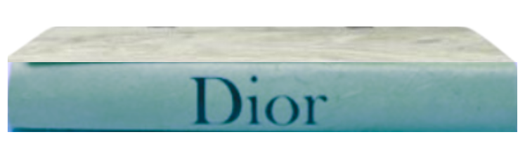 Decorative Books: Black Lettering on Colorful Spine