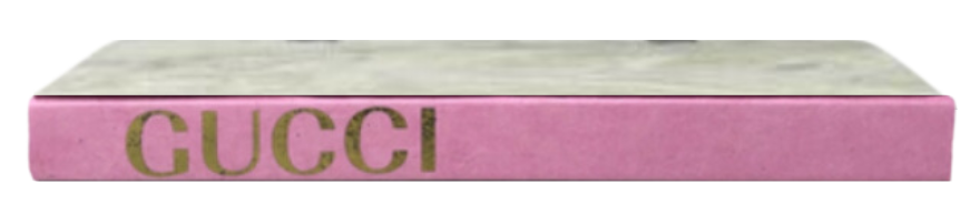 Decorative Books: Gold Lettering on Colorful Spine Large