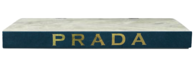 Decorative Books: Gold Lettering on Colorful Spine Large