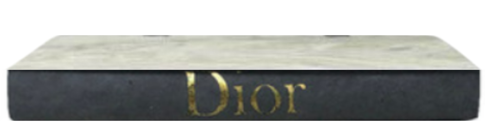 Decorative Books: Gold Lettering on Neutral Spine