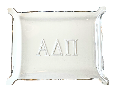 Sorority Acrylic Catchall Tray