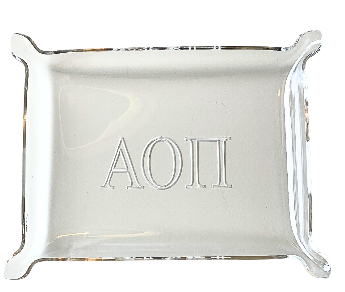 Sorority Acrylic Catchall Tray