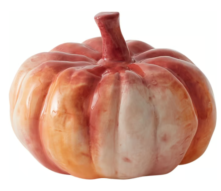 Porcelain Pumpkin