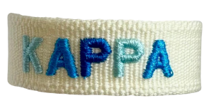 Sorority Woven Tassel Bracelets