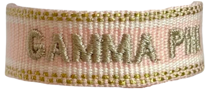 Sorority Woven Tassel Bracelets