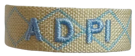 Sorority Woven Tassel Bracelets