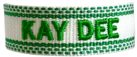 Sorority Woven Tassel Bracelets