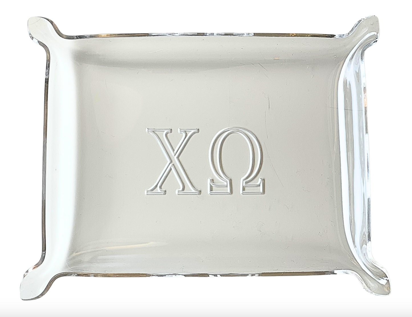Sorority Acrylic Catchall Tray