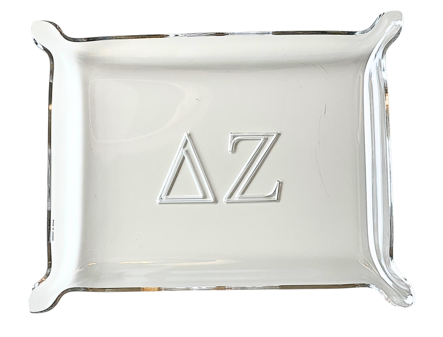 Sorority Acrylic Catchall Tray