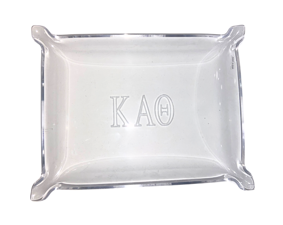 Sorority Acrylic Catchall Tray