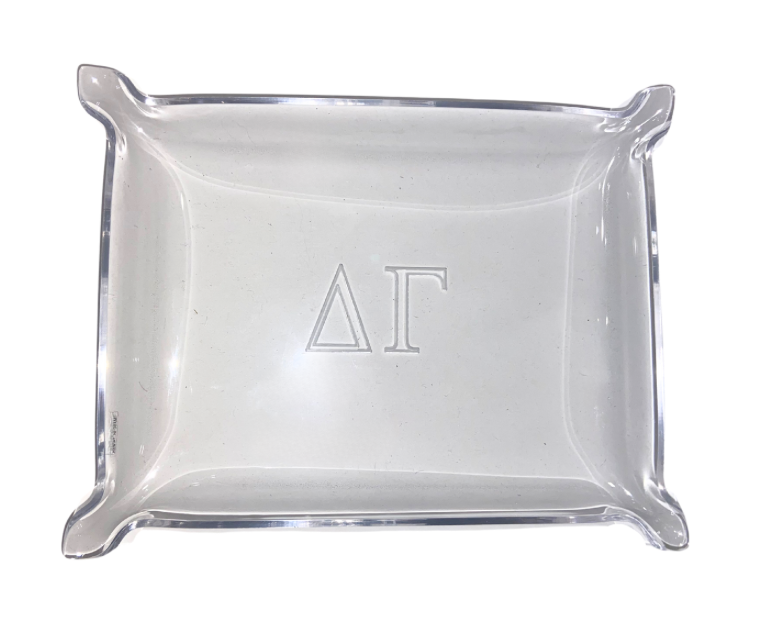 Sorority Acrylic Catchall Tray
