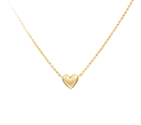 Gold Heart Necklace