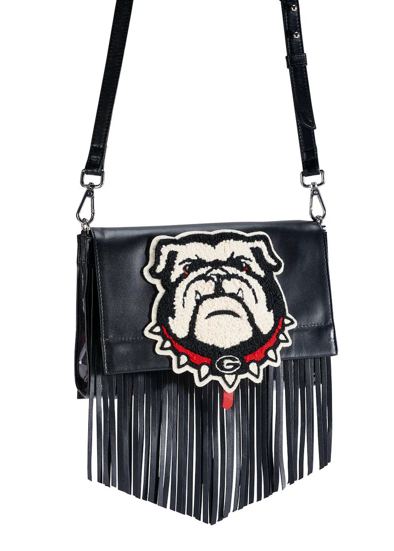 Bulldog Embroidered Chenille Patch