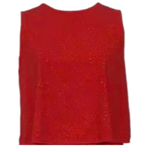 Load image into Gallery viewer, Queen Of Sparkles Red Rhinestone Active Tank
