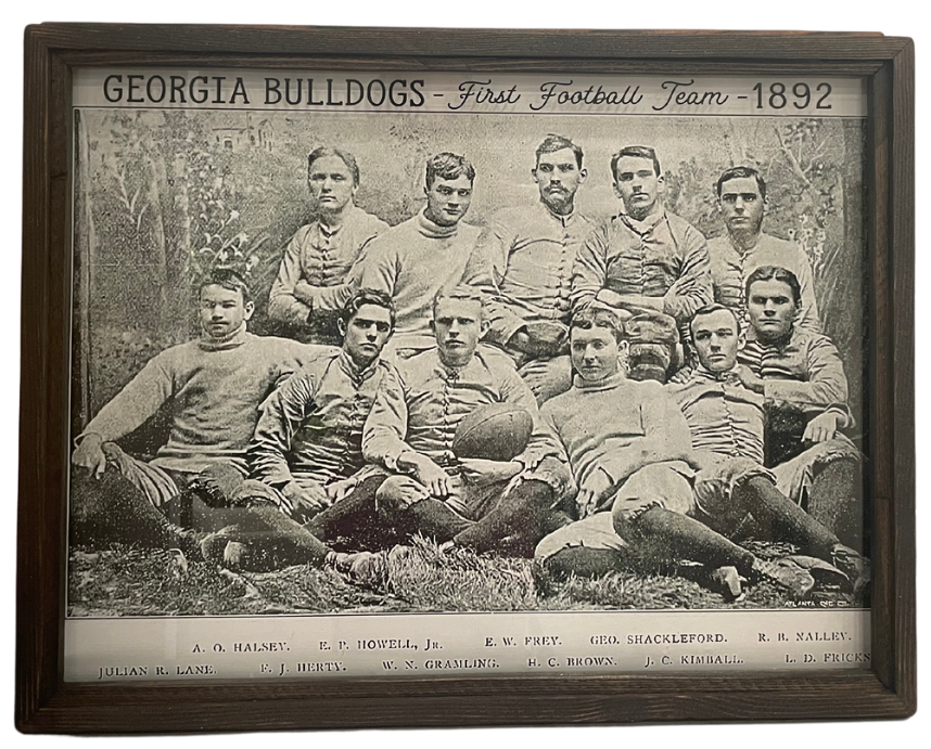 Georgia Football 1892 Team Photo